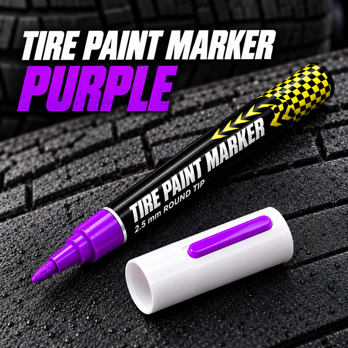 DIY Tire Paint Marker – Quick-Drying & Waterproof