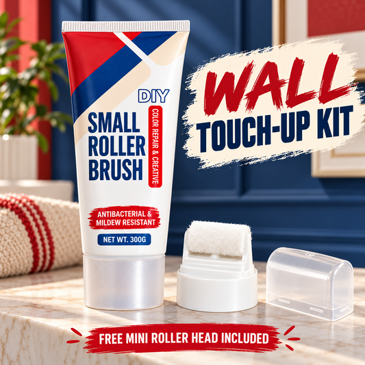 Wall Touch-Up Repair Paste — Free Roller Brush Head Included