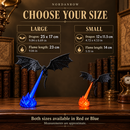 🐉 3D Printed Dragon Flame Book Nook Bring a Fire-Breathing Fantasy Dragon to Your Bookshelf
