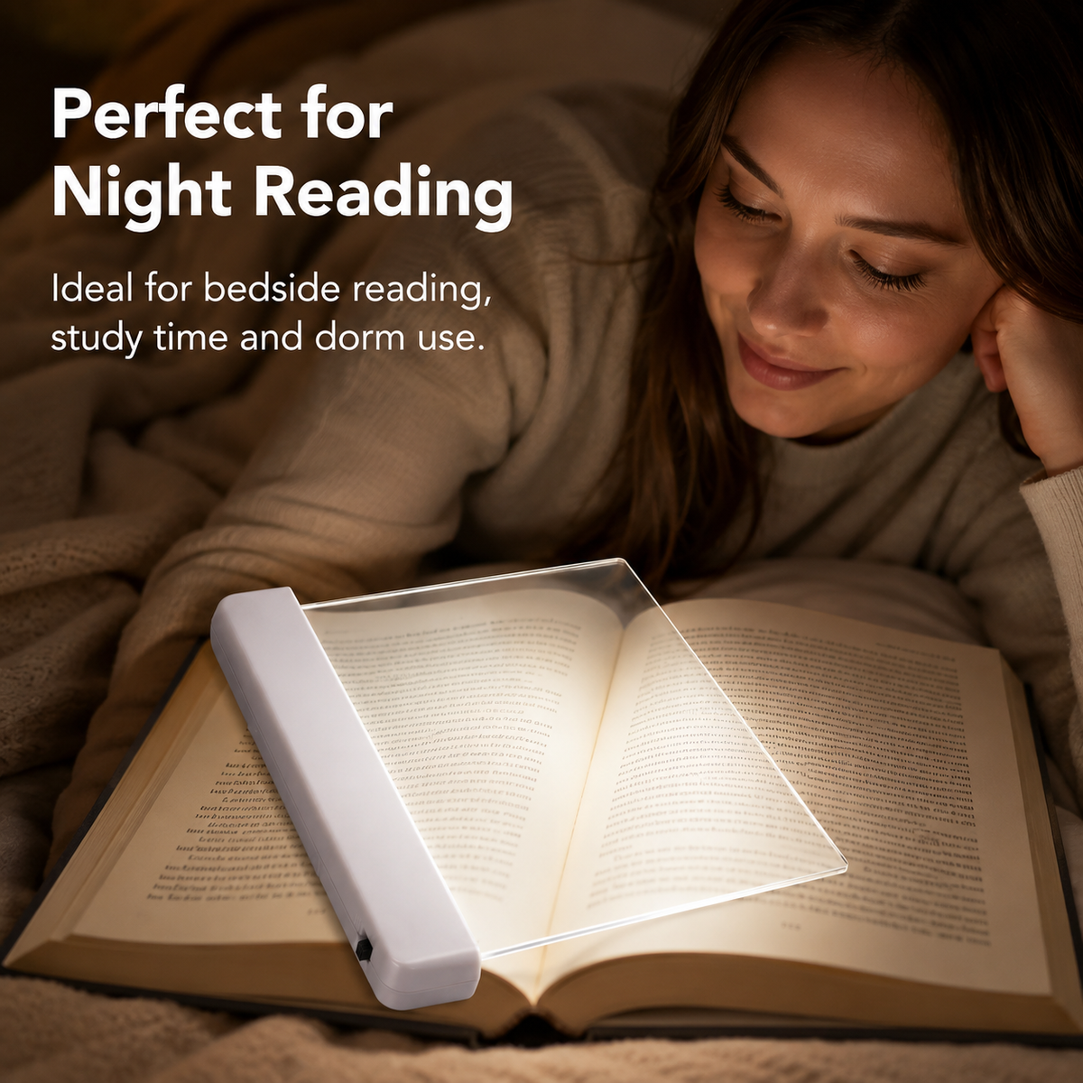 Flat Panel LED Book Reading Light