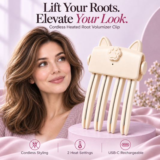 Cordless Heated Root Volumizer Clip