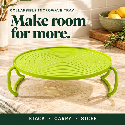 Collapsible Microwave Tray