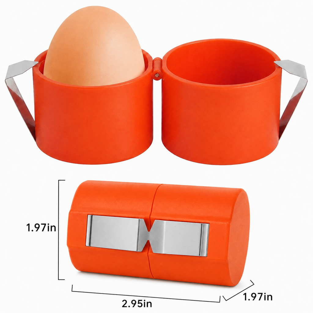 Quick Egg Cracker Tool – Open Hundreds Of Eggs Faster & Cleaner