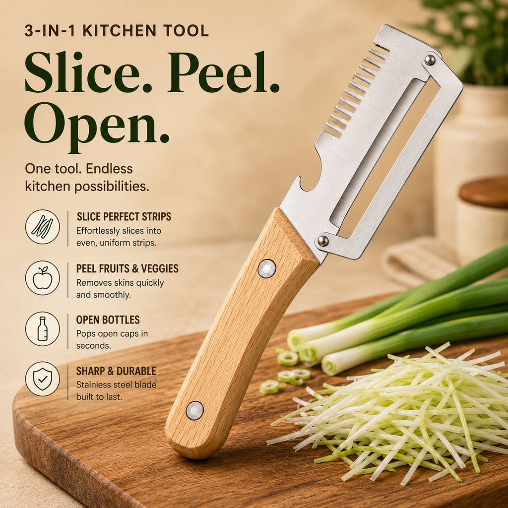 3-in-1 Kitchen Slicer Tool