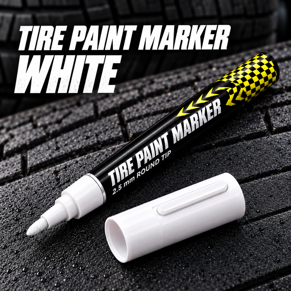 DIY Tire Paint Marker – Quick-Drying & Waterproof