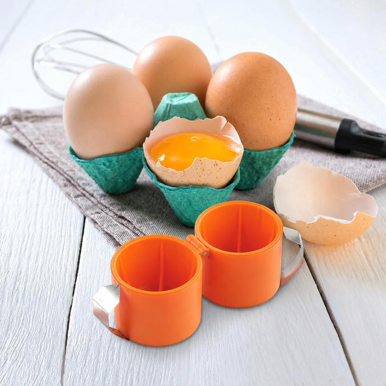 Quick Egg Cracker Tool – Open Hundreds Of Eggs Faster & Cleaner