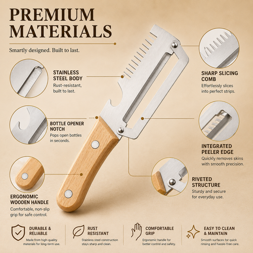 3-in-1 Kitchen Slicer Tool