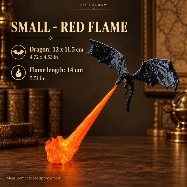 🐉 3D Printed Dragon Flame Book Nook Bring a Fire-Breathing Fantasy Dragon to Your Bookshelf