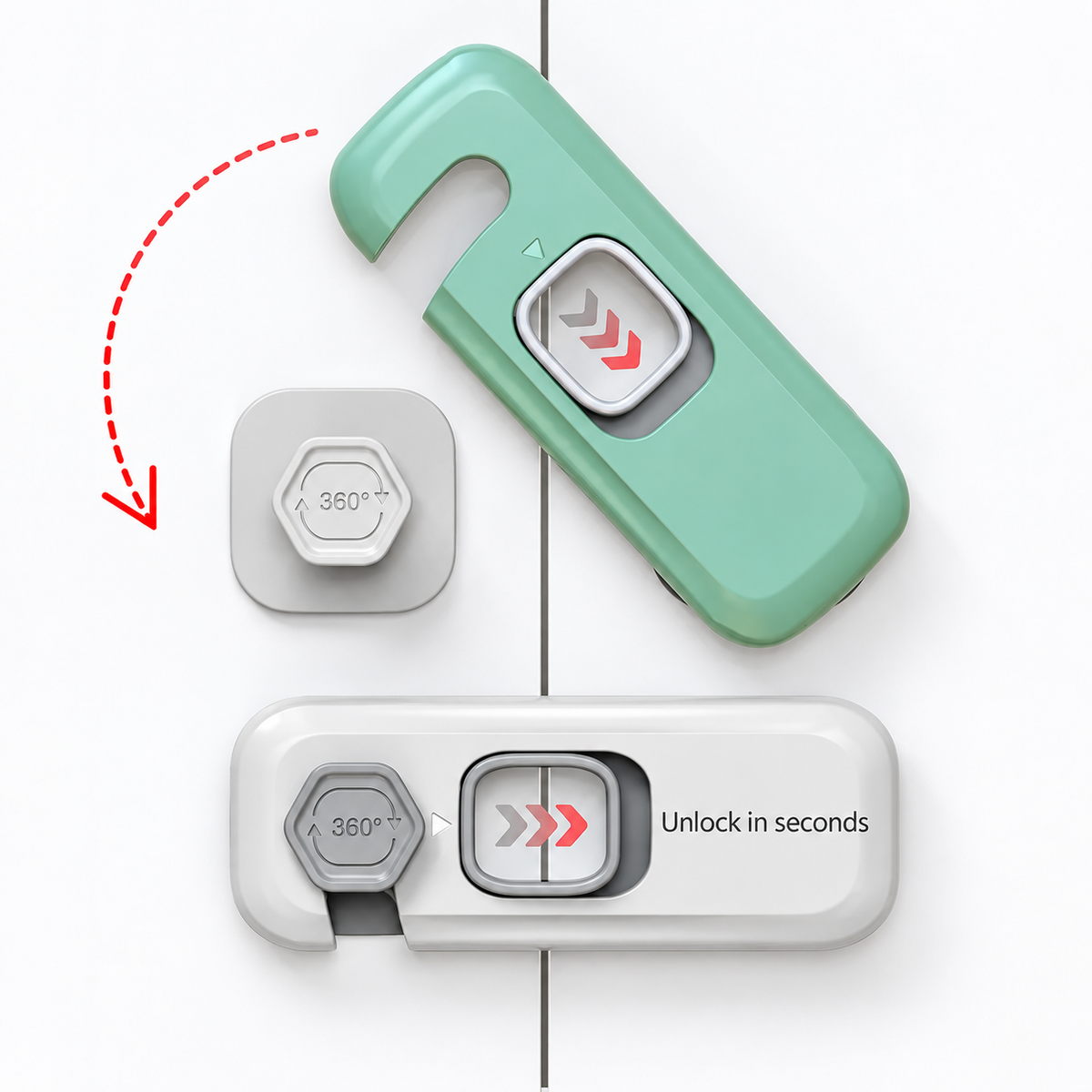 Child Safety Locks for Cabinets, Drawers & Refrigerators