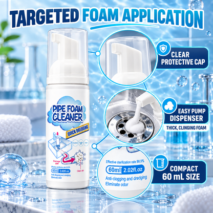 DeepReach Foaming Drain Cleaner – 60 mL