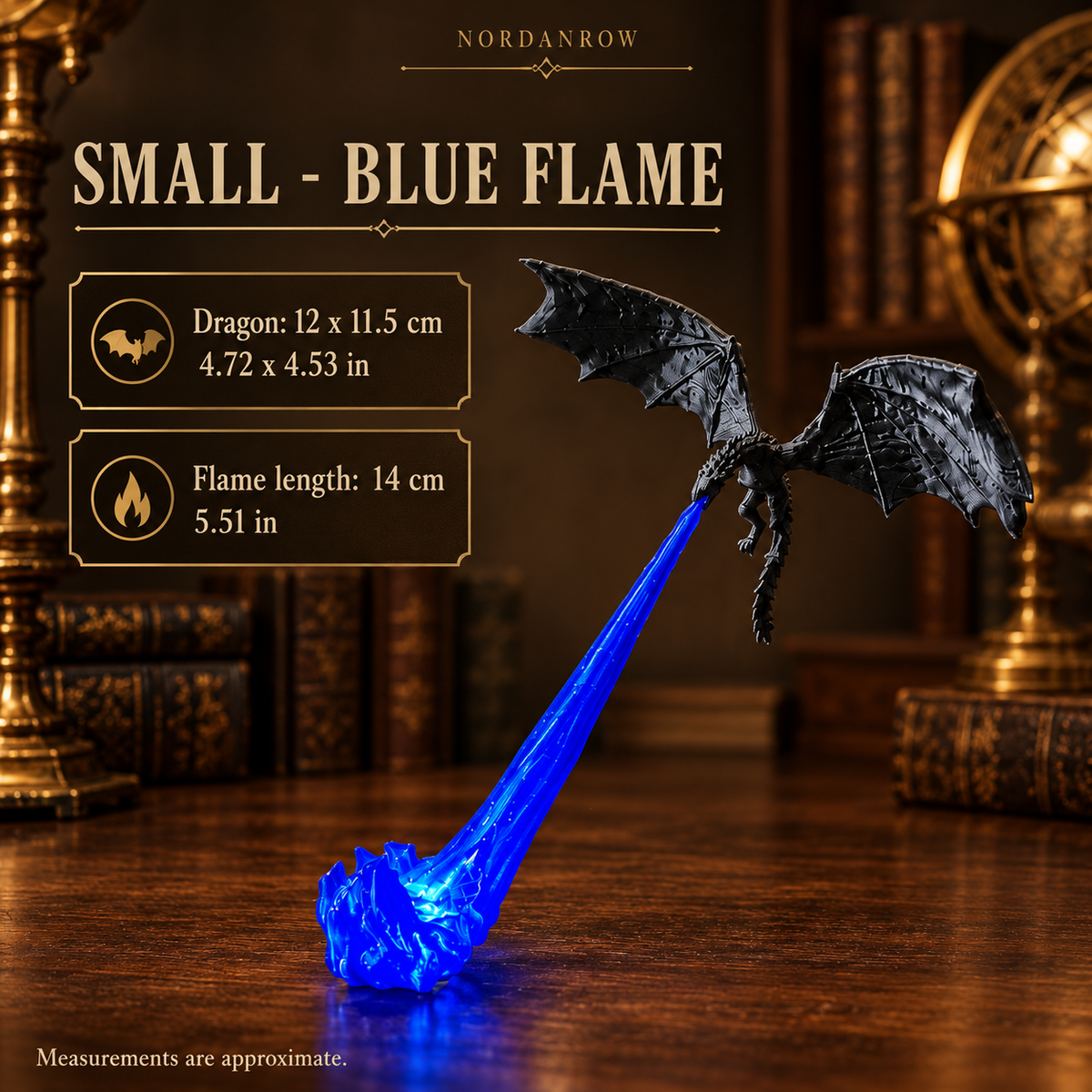 🐉 3D Printed Dragon Flame Book Nook Bring a Fire-Breathing Fantasy Dragon to Your Bookshelf
