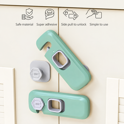 Child Safety Locks for Cabinets, Drawers & Refrigerators
