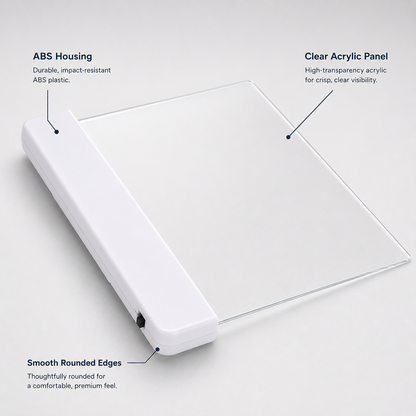 Flat Panel LED Book Reading Light