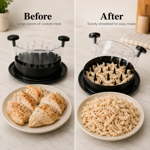 Easy-Twist Meat Shredder – Quick Chicken, Beef & Pork Shredding Tool