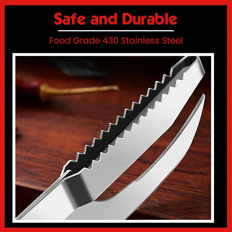 Stainless Steel 3 In 1 Fish Maw Knife