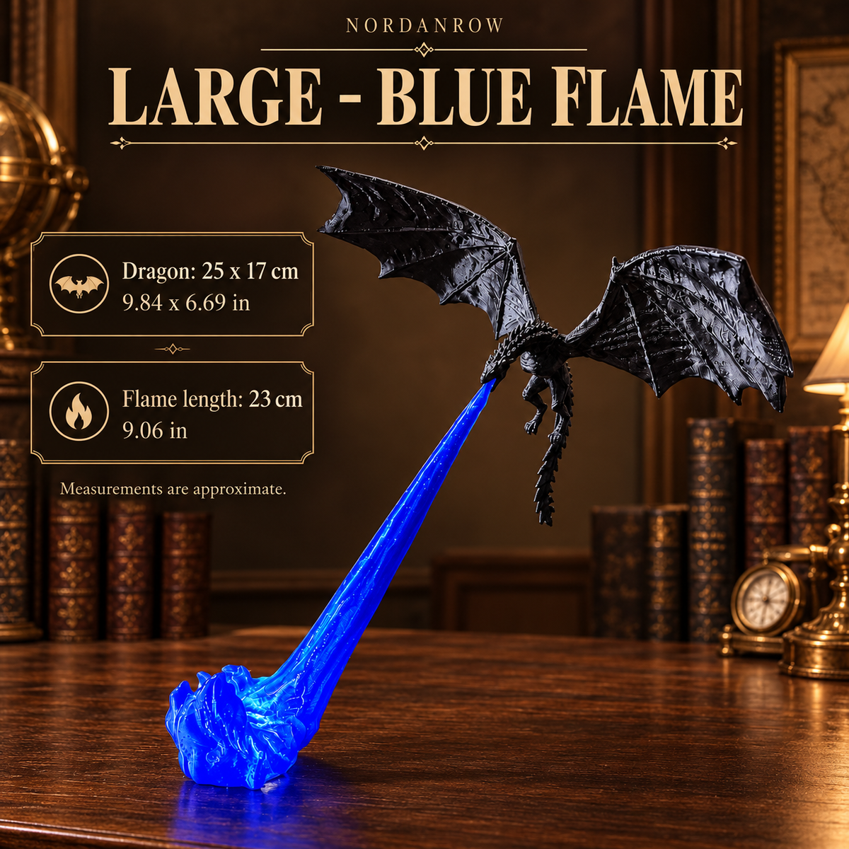 🐉 3D Printed Dragon Flame Book Nook Bring a Fire-Breathing Fantasy Dragon to Your Bookshelf