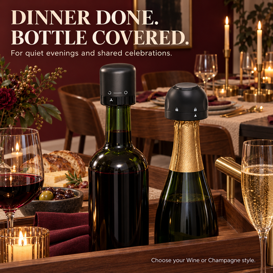 Twist-Lock Wine & Champagne Stoppers