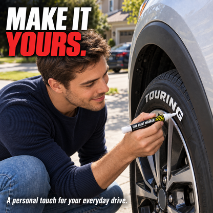 DIY Tire Paint Marker – Quick-Drying & Waterproof