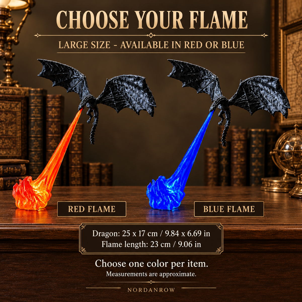 🐉 3D Printed Dragon Flame Book Nook Bring a Fire-Breathing Fantasy Dragon to Your Bookshelf