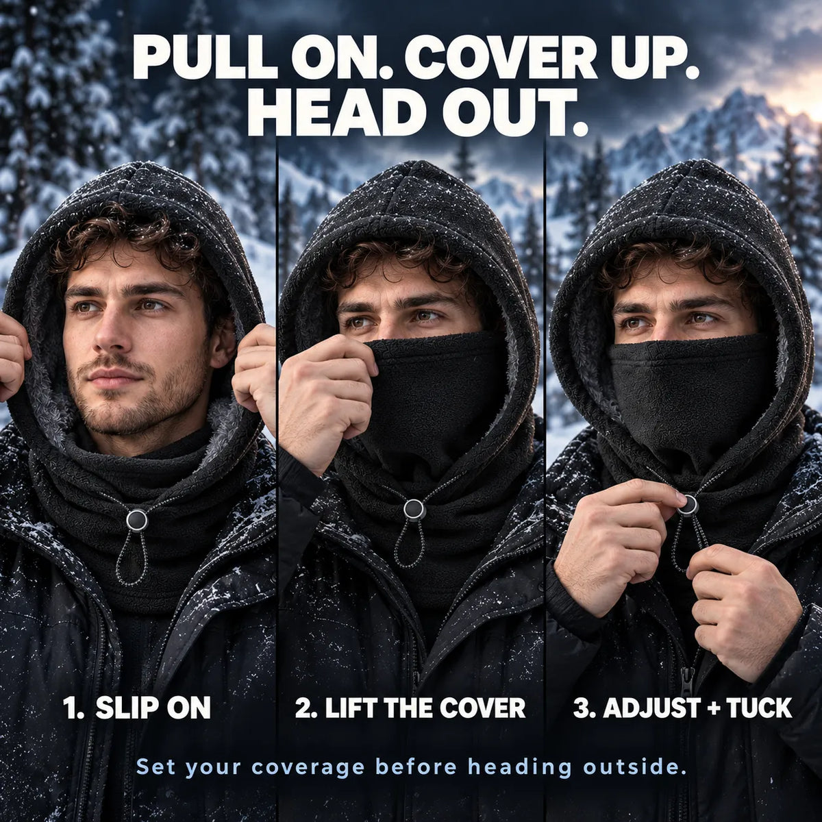 Everyday 3-in-1 Winter Hood