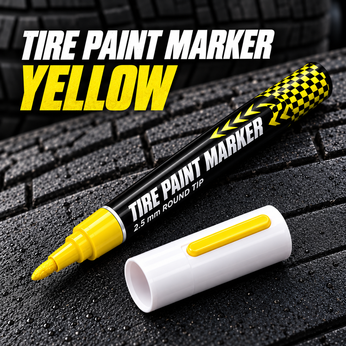 DIY Tire Paint Marker – Quick-Drying & Waterproof