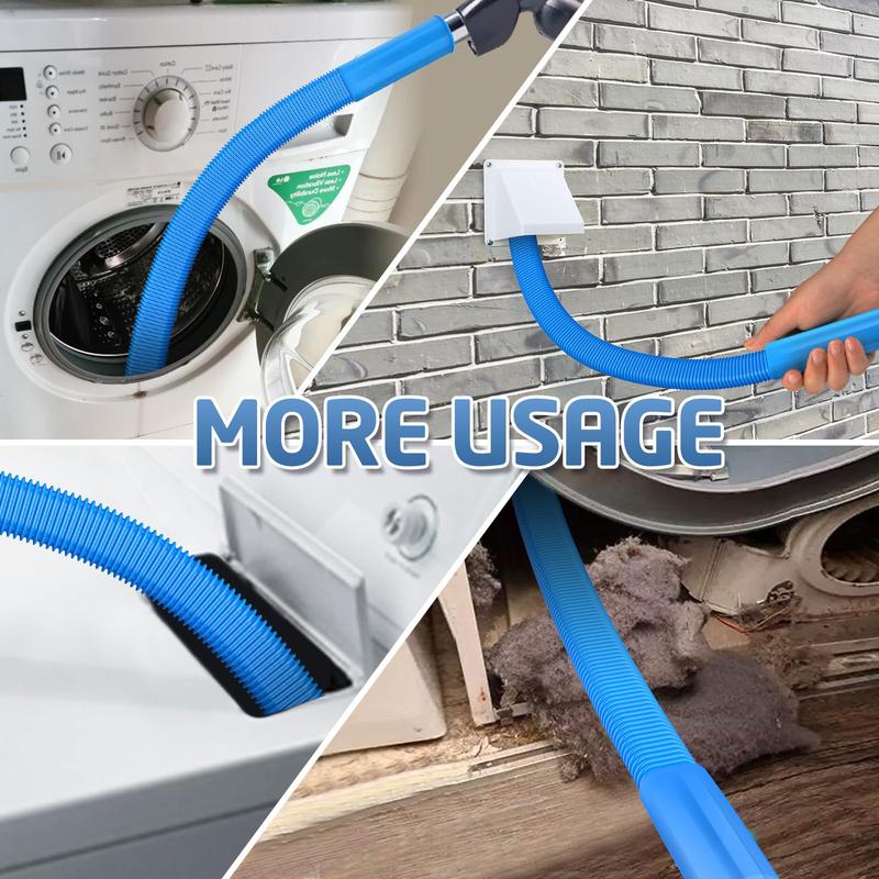💥LAST DAY SALE 39% OFF💥Flexible Dryer Vent Cleaner Vacuum Attachment