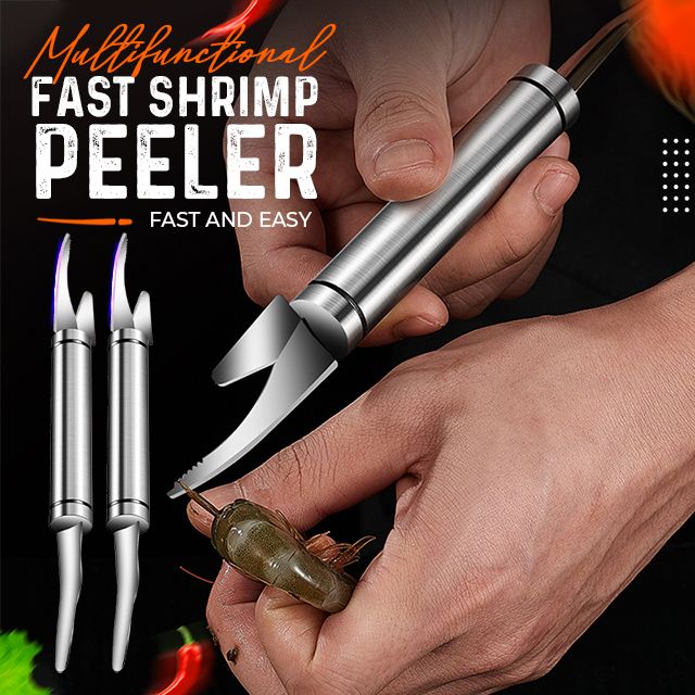 5-in-1 Shrimp Peeler, Deveiner & Seafood Prep Knife