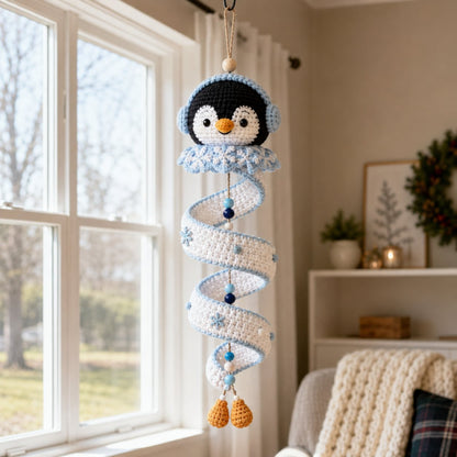 DIY Spiral Crochet Ornament Kit – Choose from 9 Seasonal Characters
