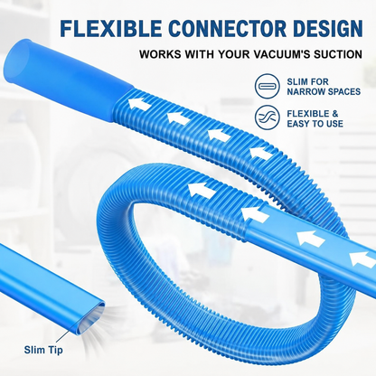 💥LAST DAY SALE 39% OFF💥Flexible Dryer Vent Cleaner Vacuum Attachment