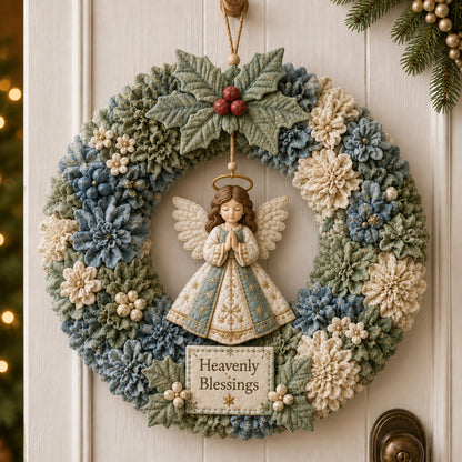 3D Fabric Christmas Wreath DIY Kit – 6 Festive Designs