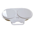 Microwave Egg Poacher – Dual-Cavity Steamer, Rapid Heating, Non-Stick PP – Ideal for Home, Office & Travel