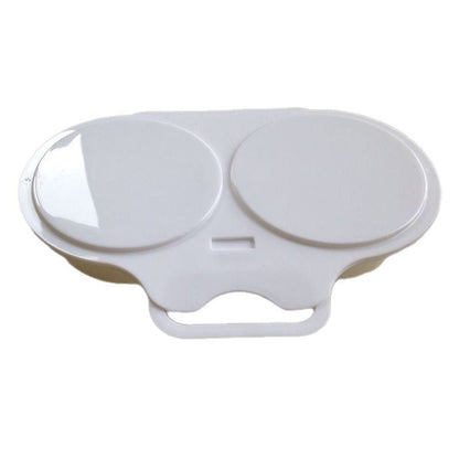 Microwave Egg Poacher – Dual-Cavity Steamer, Rapid Heating, Non-Stick PP – Ideal for Home, Office & Travel