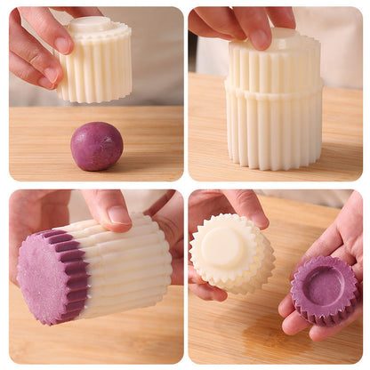 2-in-1 Detachable Pastry Press Mold