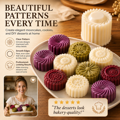2-in-1 Detachable Pastry Press Mold